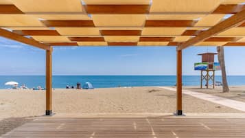 Accommodatie ligt op het strand