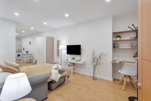 1 Schlafzimmer, Bügeleisen/Bügelbrett, kostenloses WLAN, Bettwäsche