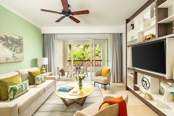 Smart-TV, videospill, bøker og filmbibliotek