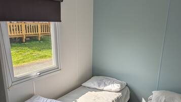 2 bedrooms, iron/ironing board, travel crib, WiFi