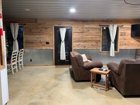 Interior. Welcome to The Outskirts! Comfy Cabin Studio perfect for that weekend getaway.