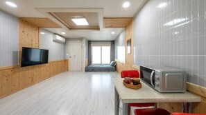 Basic Room, 1 Bedroom (Apt. 101, Building A) | 1 bedroom, free WiFi - The Sea Angler's Pension in Namhae (Namhae)