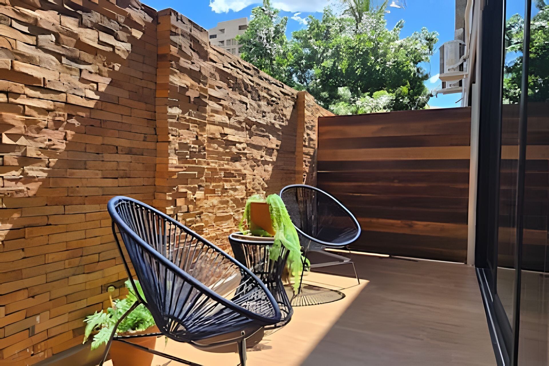 Basic-Apartment | Terrasse/Patio