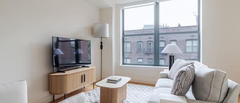 Tv och en stereo