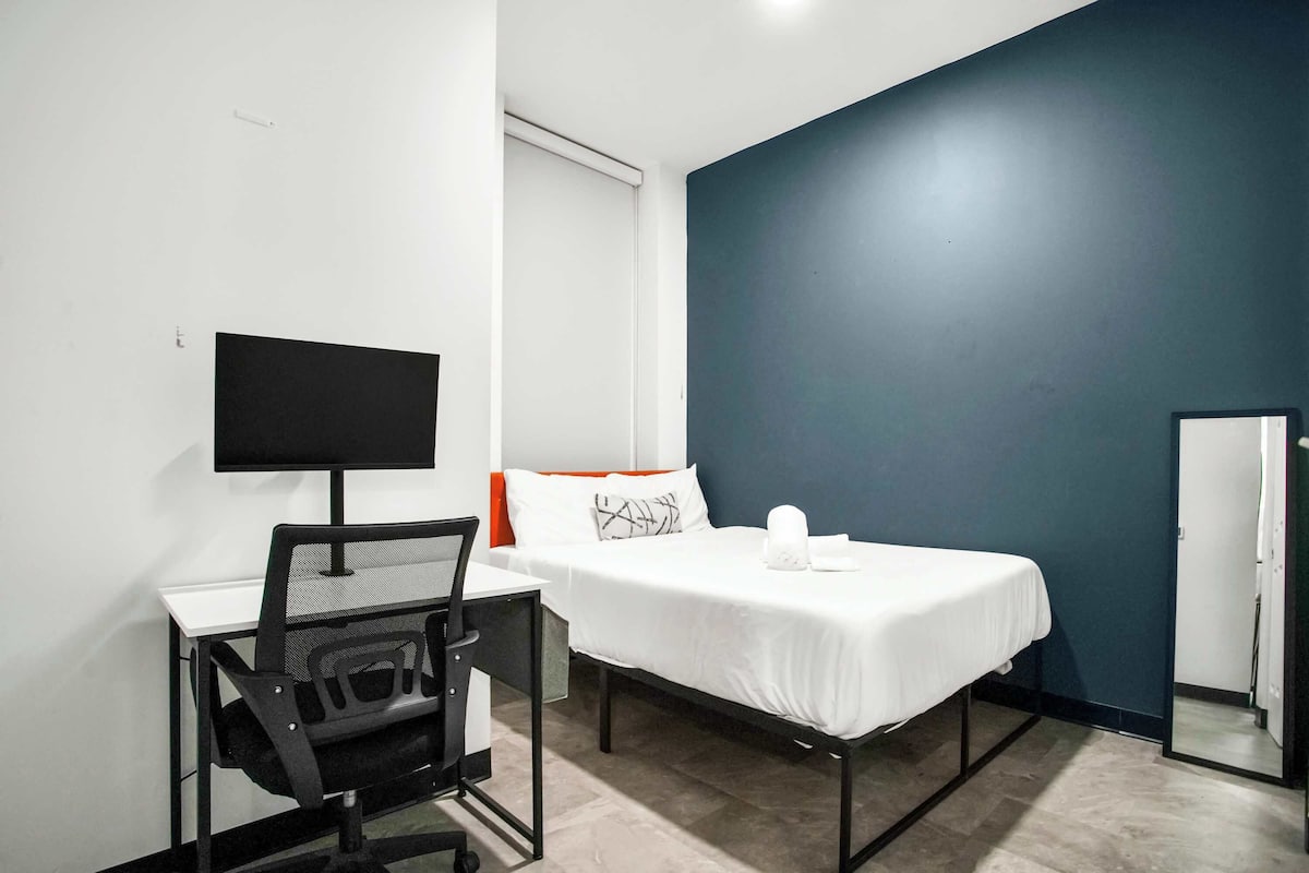 Appartement Deluxe, 1 chambre, non-fumeurs | 1 chambre, bureau, espace de travail pour ordinateur portable