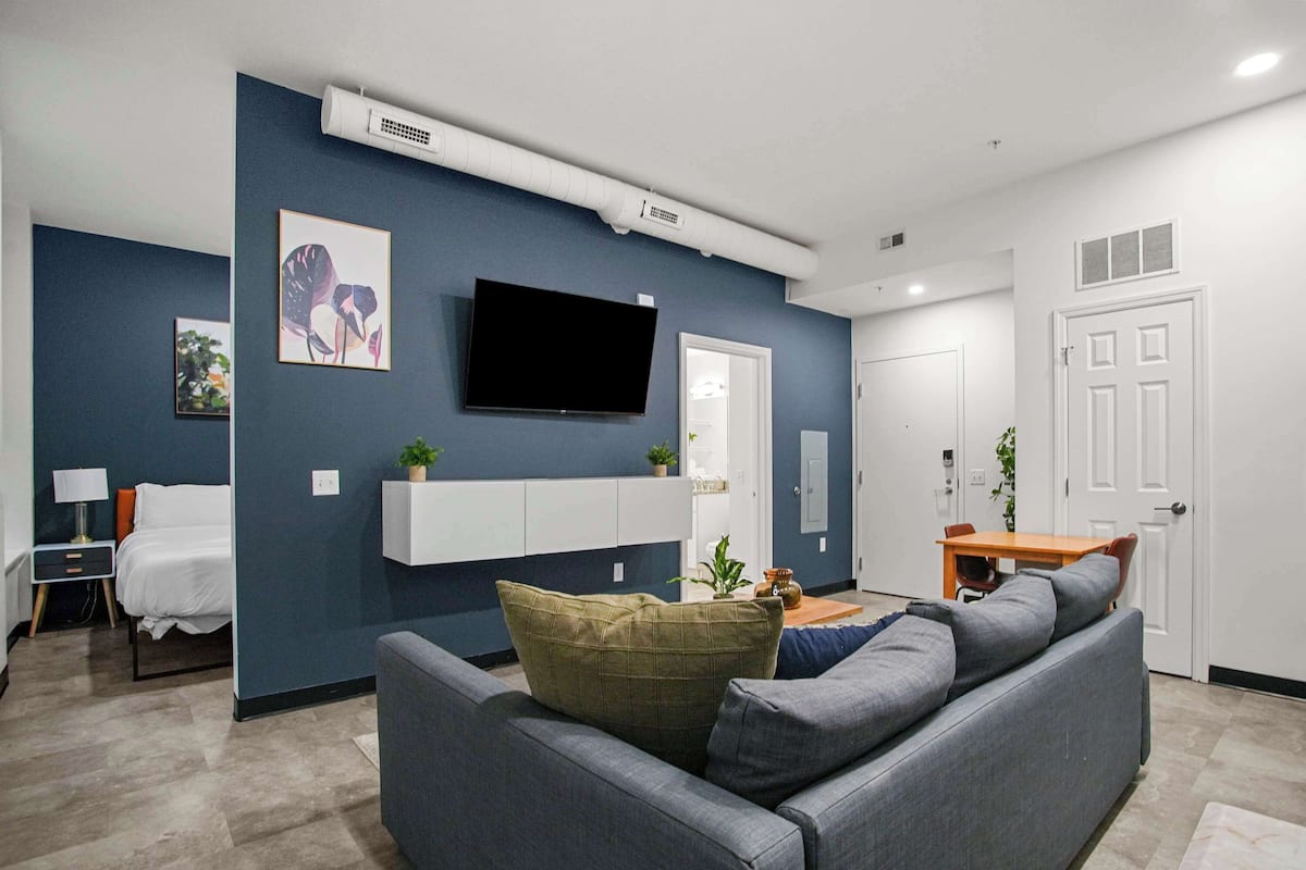 Deluxe-Apartment | 1 Schlafzimmer, Schreibtisch, laptopgeeigneter Arbeitsplatz