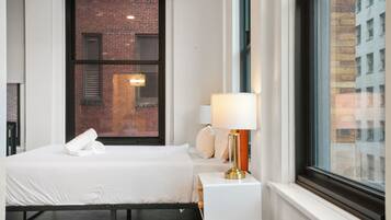 Deluxe Apartment | 1 bedroom, desk, laptop workspace, iron/ironing board