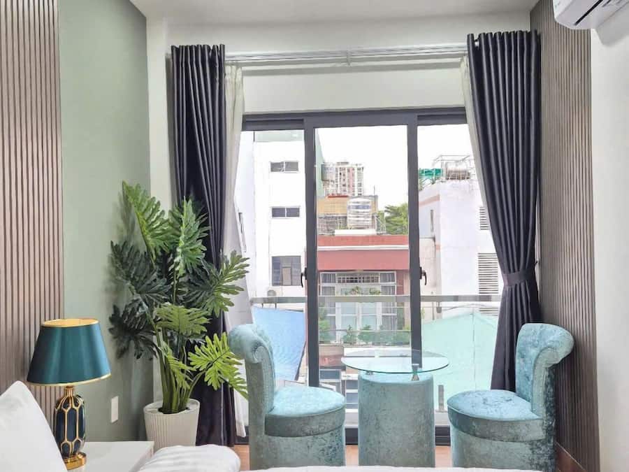 Deluxe Double Room, Balcony | Desk, blackout drapes, soundproofing, free WiFi