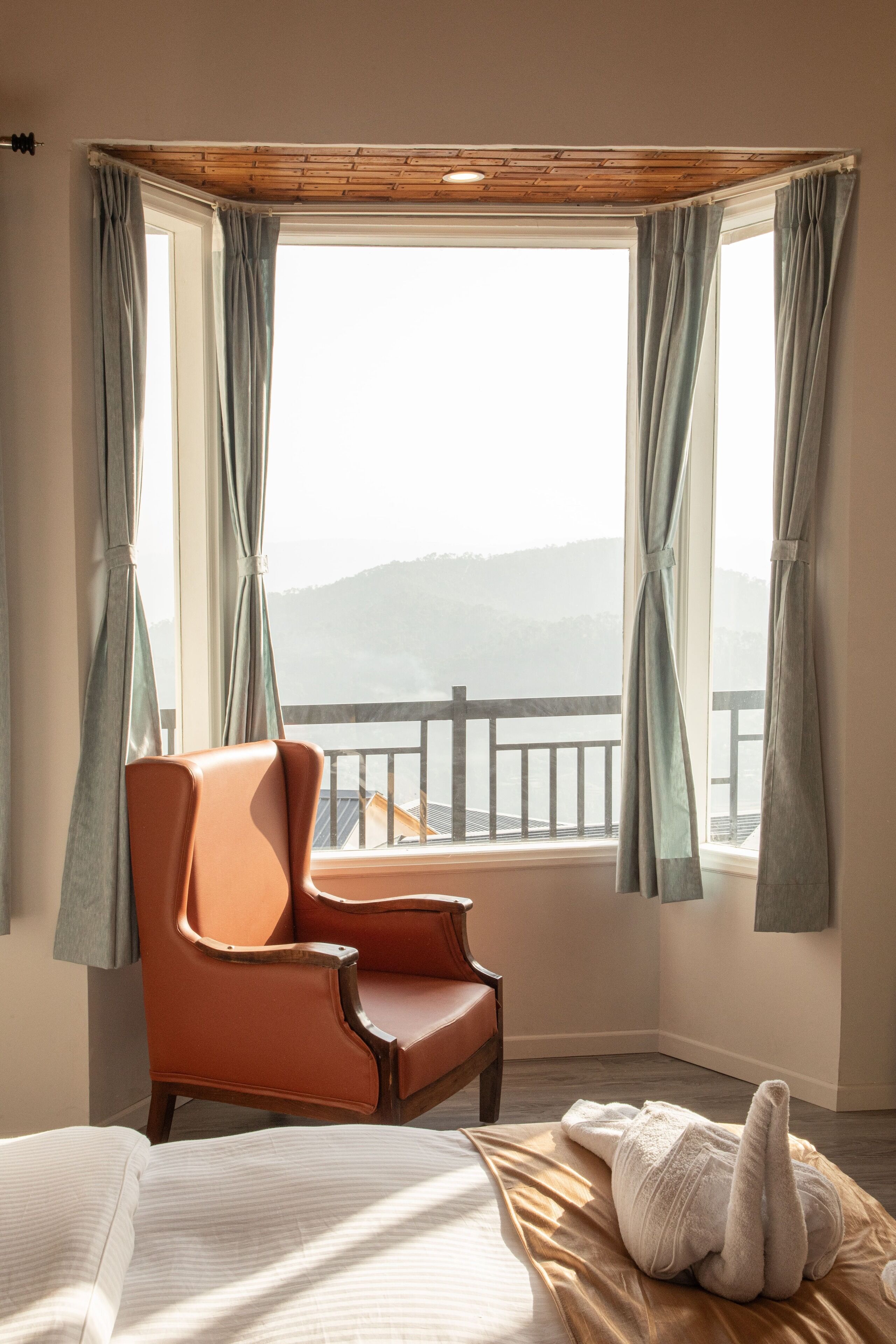 Himalaya View Luxury Cottage with Private Balcony | Balcony