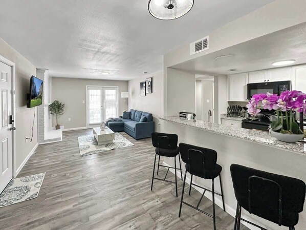 TV - 2102 · DFW cozy Apt, Free Parking/WI-FI, Pool & Gym (Addison)