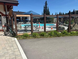 Pool - BEST LOCATION!! Steps from the Village, Private Garage + 4 Parking Spots! (Sun Peaks)