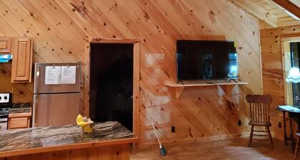 Charming ranch style log cabin with AC in scenic Winona