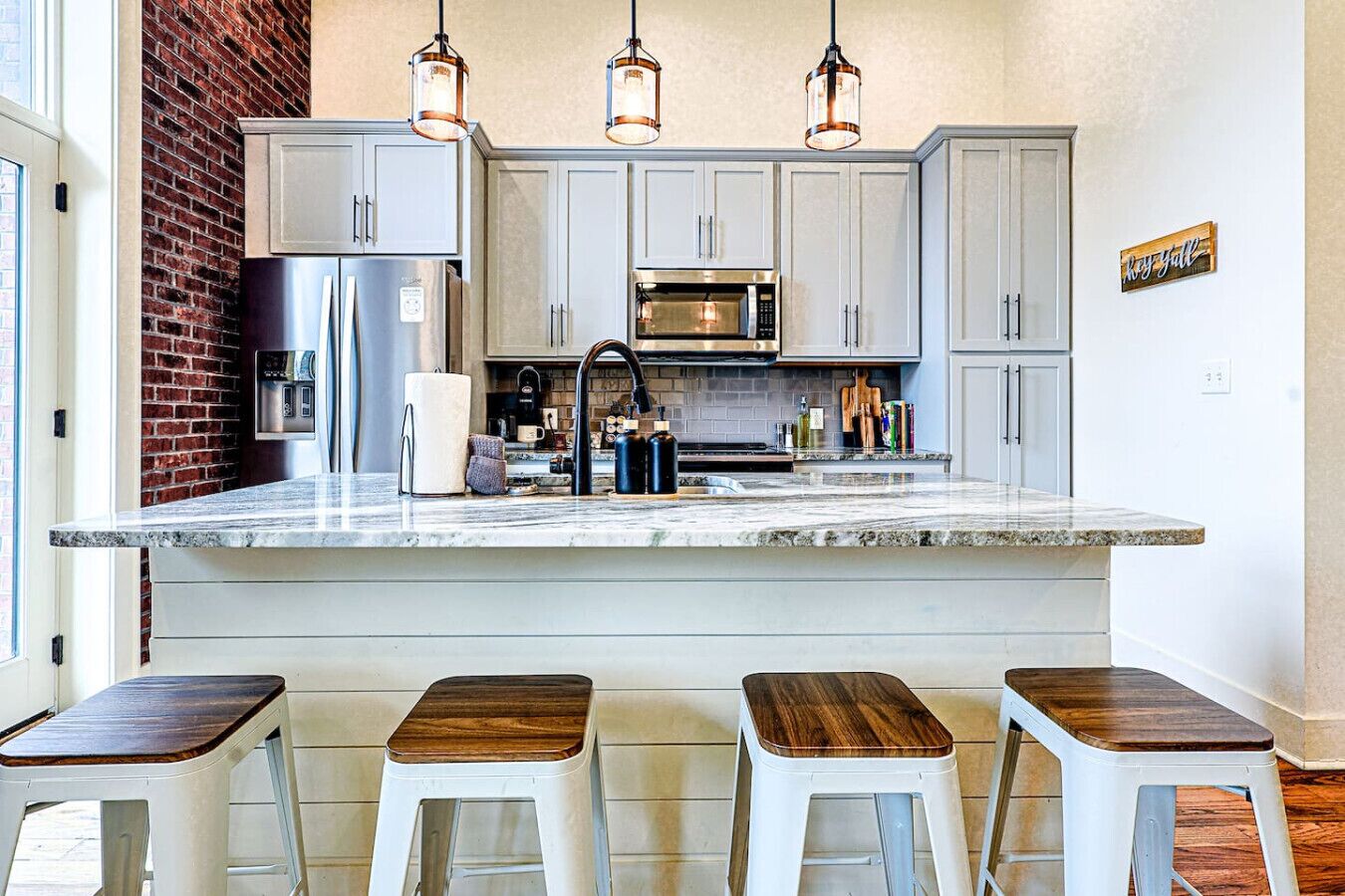 Kühlschrank, Ofen, Herdplatte, Geschirrspüler