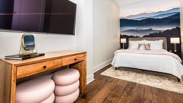 1 soveværelse, skrivebord, strygejern/strygebræt, Wi-Fi