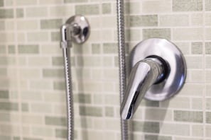 Shower, toilet paper