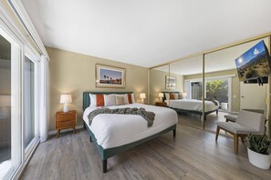2 chambres, bureau, Wi-Fi gratuit, draps fournis