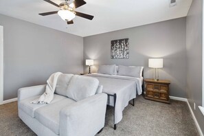 4 habitaciones, tabla de planchar con plancha y wifi gratis 