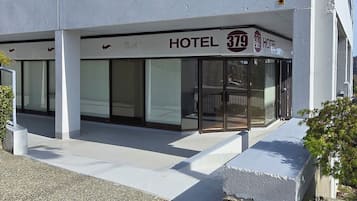 Front of property – evening/night