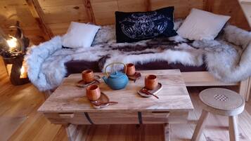 Comfort Chalet, Mountain View | Ruang tamu