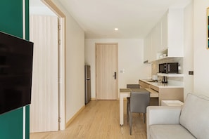 Standard Apartment, Balcony, Courtyard View