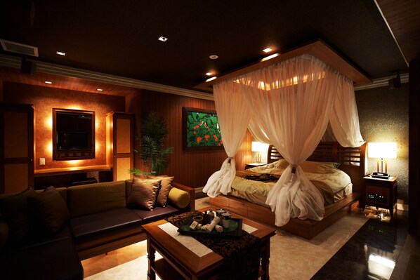 Luxury Double Room | Free WiFi - Le Ciel Spa & Resort (Tsurugashima)