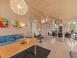 Tv och eldstad