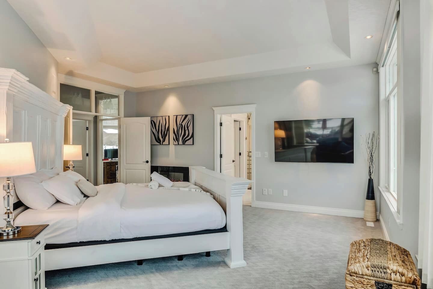 5 makuuhuonetta, silitysrauta/-lauta, Wi-Fi, vuodevaatteet