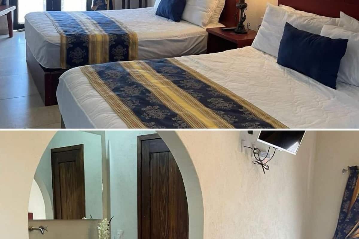 Quarto casal luxo | Ferros/tábuas de passar roupa, Wi-Fi de cortesia, roupa de cama