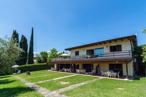 Deluxe House, 3 Bedrooms | Exterior - Apartment on Lake Garda With Pebble Beach, Pier for Boat, Three Swimming Pools (Manerba del Garda)