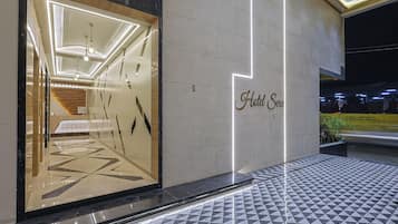 Ingresso della struttura