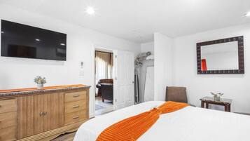 1 bedroom, desk, iron/ironing board, WiFi