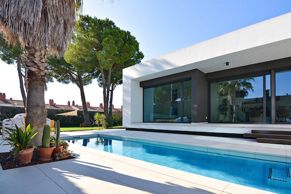 Schwimmbad des Ferienhauses
