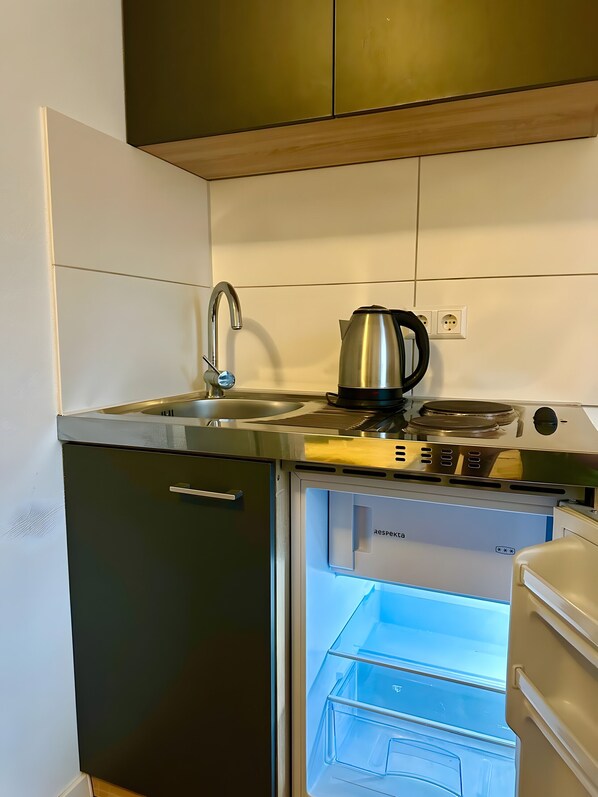 Fridge, microwave, stovetop, coffee/tea maker - Apartment '1' with Wi-Fi (Gottmadingen)