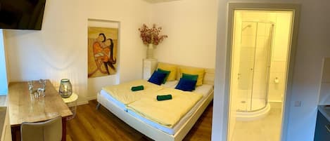 1 bedroom, iron/ironing board, free WiFi, bed sheets