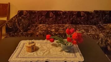 Apartment, Multiple Bedrooms, Smoking | Living room