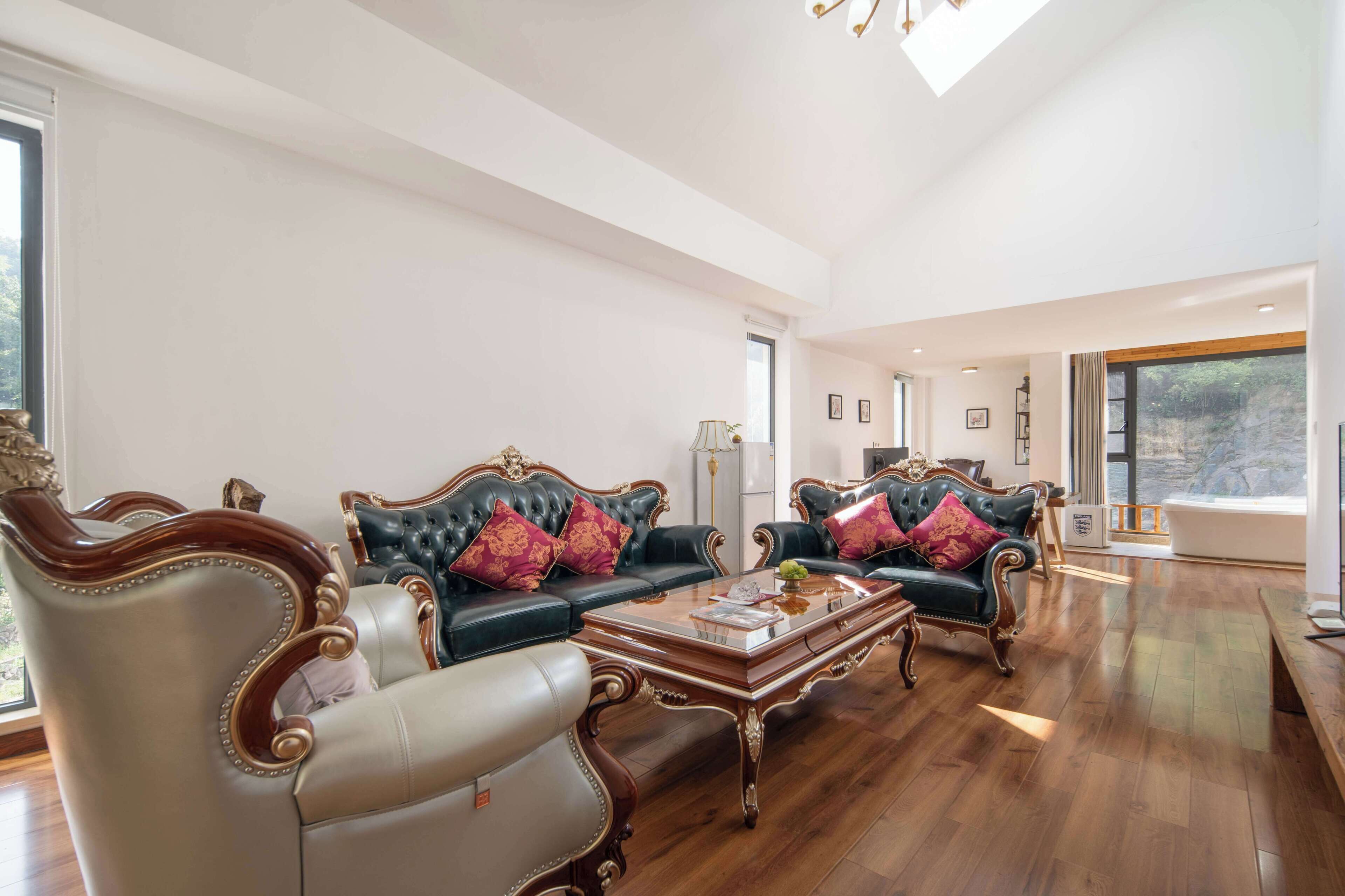 Luxury Suite, Mountain View | Ruang tamu