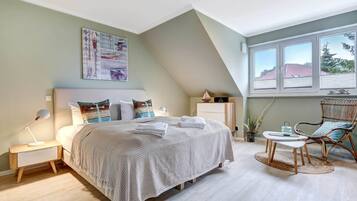 2 chambres, fer et planche à repasser, Wi-Fi gratuit