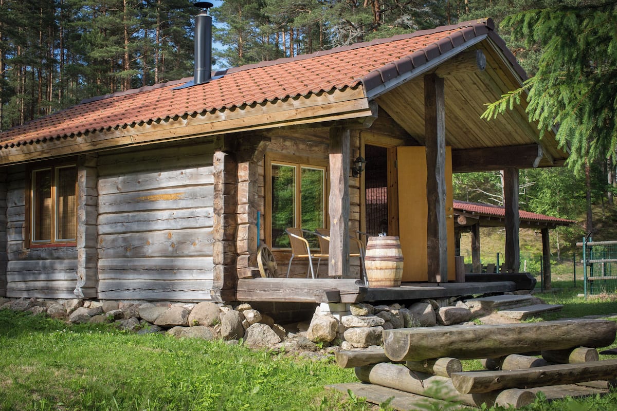 Comfort cottage, uitzicht op rivier | 1 slaapkamer, individueel gedecoreerd, individueel gemeubileerd