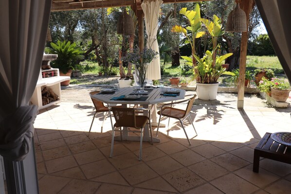 Restaurante al aire libre