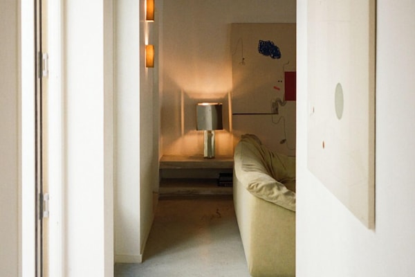 Coin salon dans le hall
