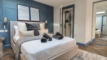 8 makuuhuonetta, yksilöllisesti sisustettu, yksilöllisesti kalustettu