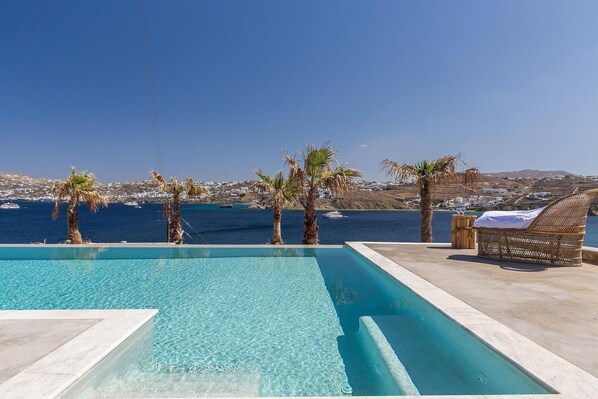 Pool - My Rental Homes - Carmen 1,  near the sea with panoramic views and private pool (Mykonos)
