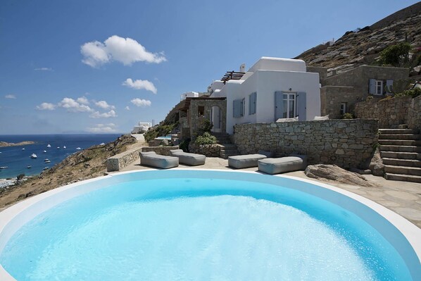 Una piscina riscaldata