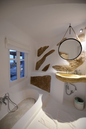 Een douche, een haardroger