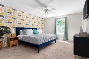 5 habitaciones, tabla de planchar con plancha y wifi gratis 