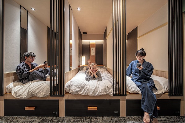 1 chambre, accès au Wi-Fi (inclus), literie fournie