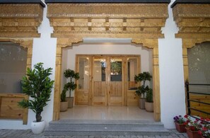 Façade de l’hébergement