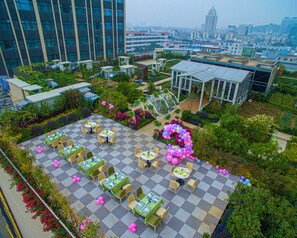 Uitzicht vanuit accommodatie