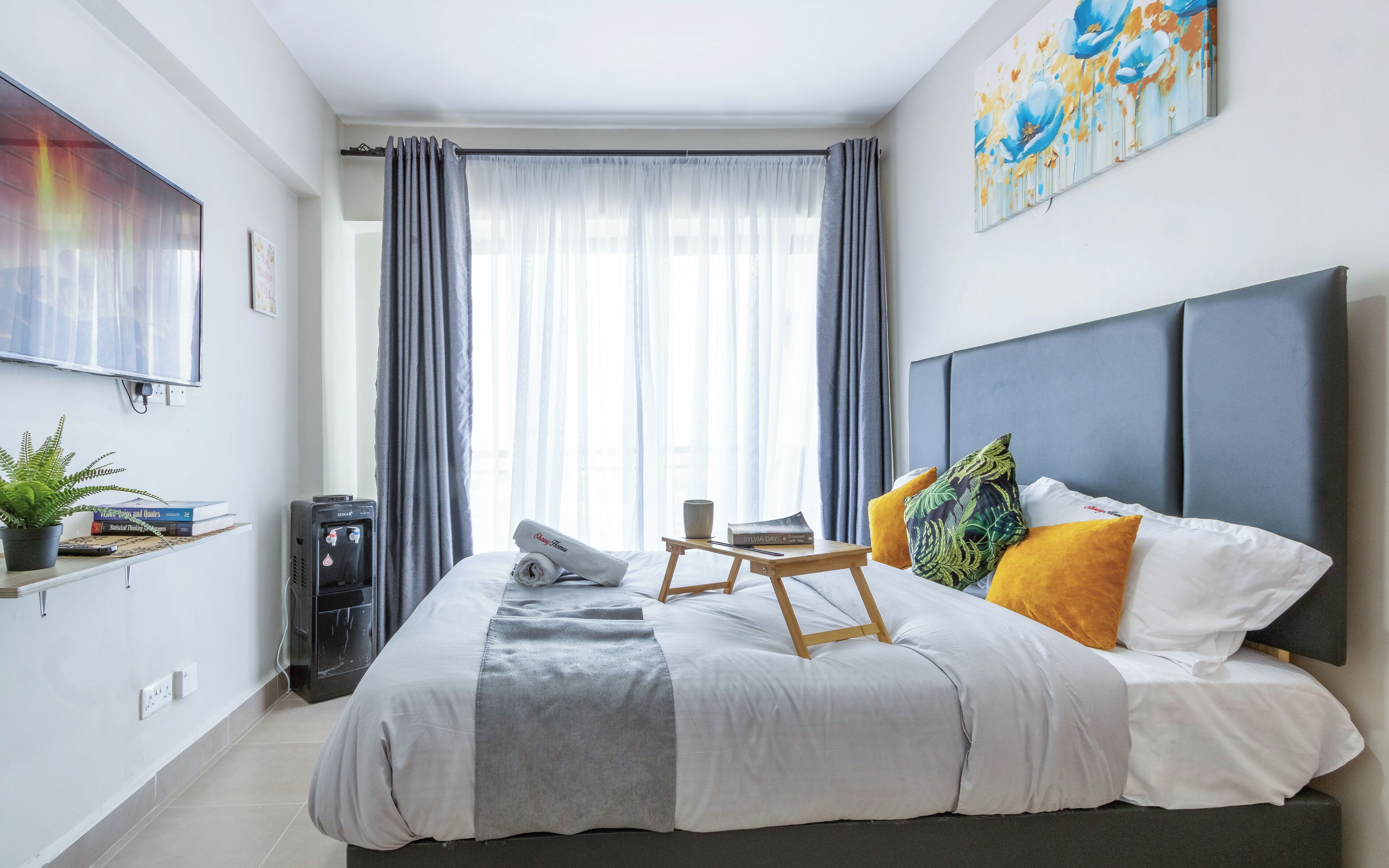 Leilighet – comfort, balkong, byutsikt | 1 soverom og wi-fi (inkludert)