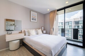 1 chambre, fer et planche à repasser, Wi-Fi, literie fournie